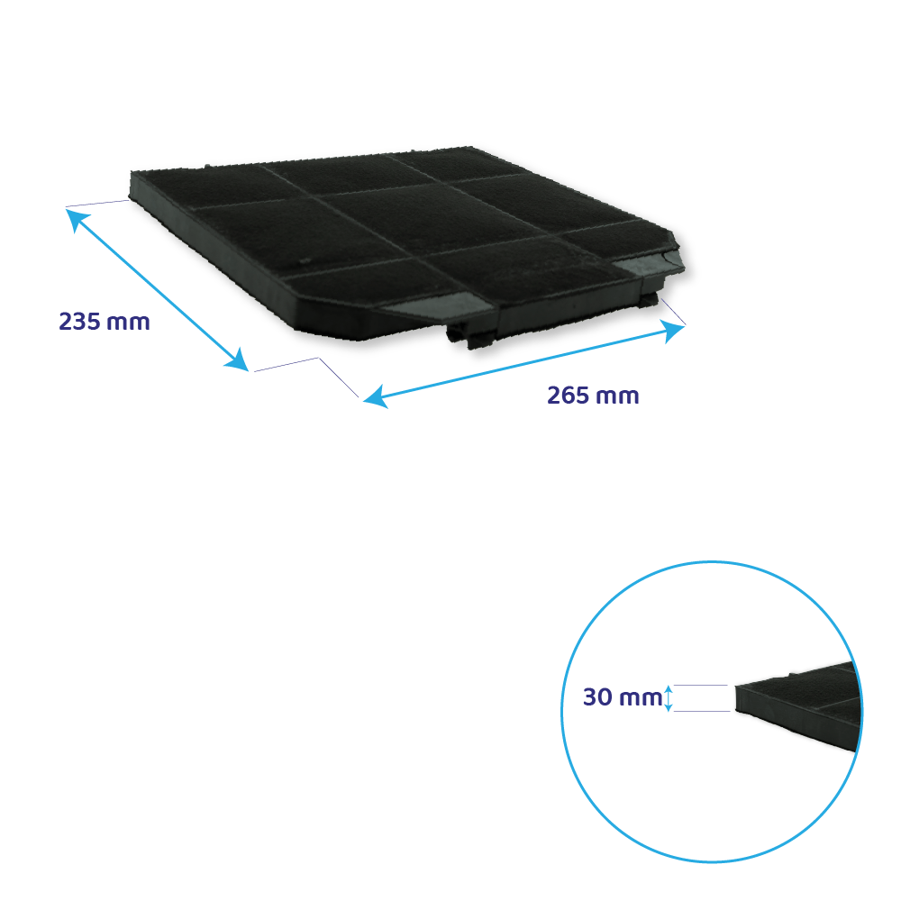 Filtro de carbono AEG MCFE04 / 9029800480