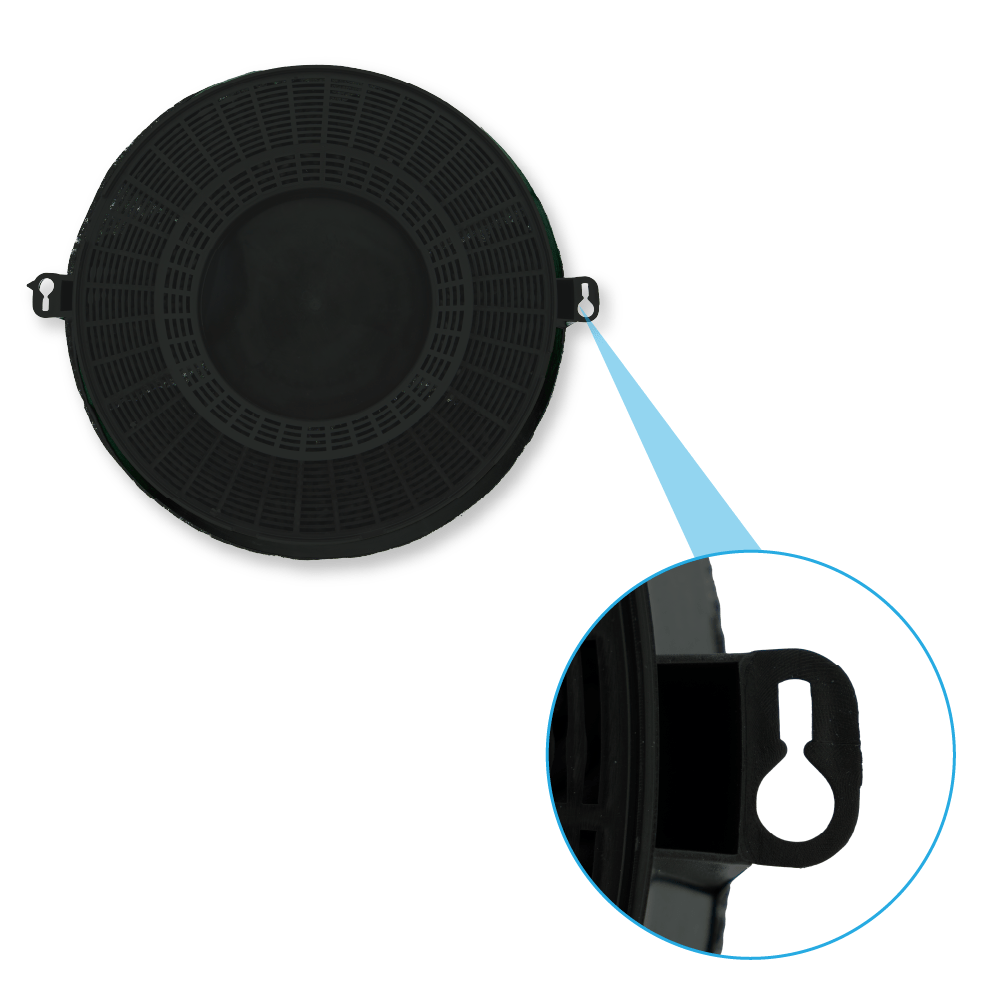 Filtro de carbón compatible con Corberó MCFE06ST / 9029865921