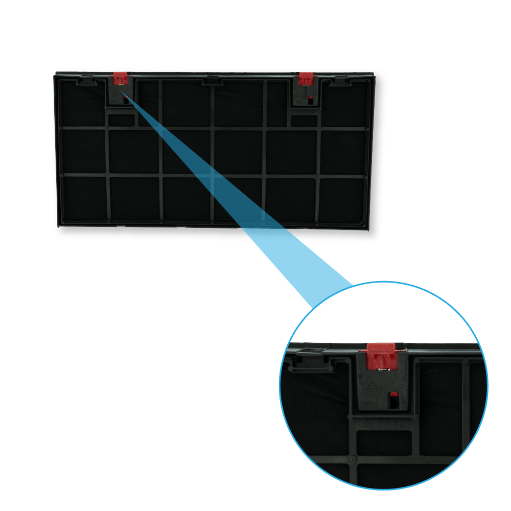 Filtro de carbono Zanussi de larga duración MCFE20PL / 9029865962