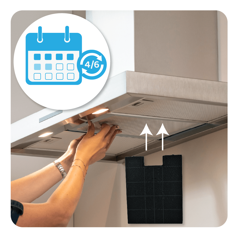 Filtro de carbono para campana extractora Domatix KCC701