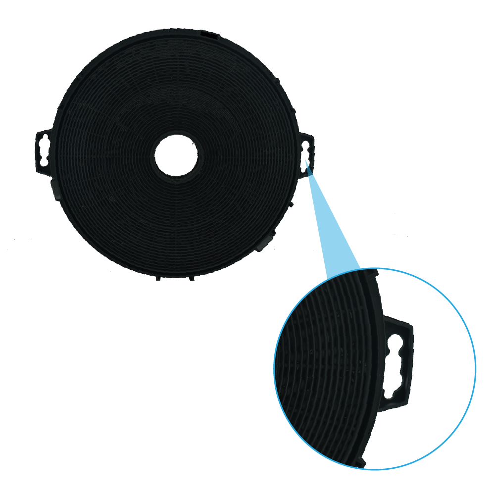 Filtro de carbono para campana Candy 49004371