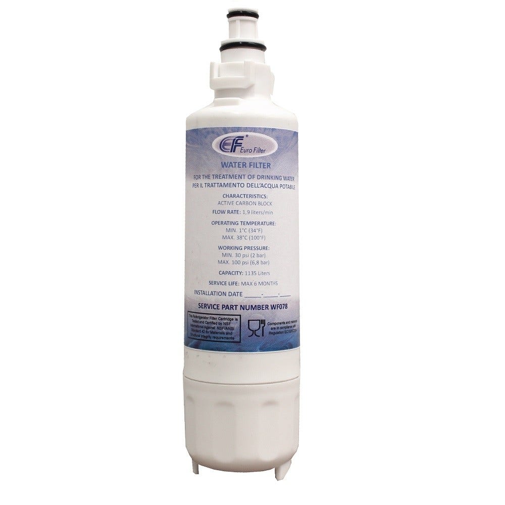 Filtro de agua Eurofilter WF078 para frigorífico Panasonic CNRAH-257760