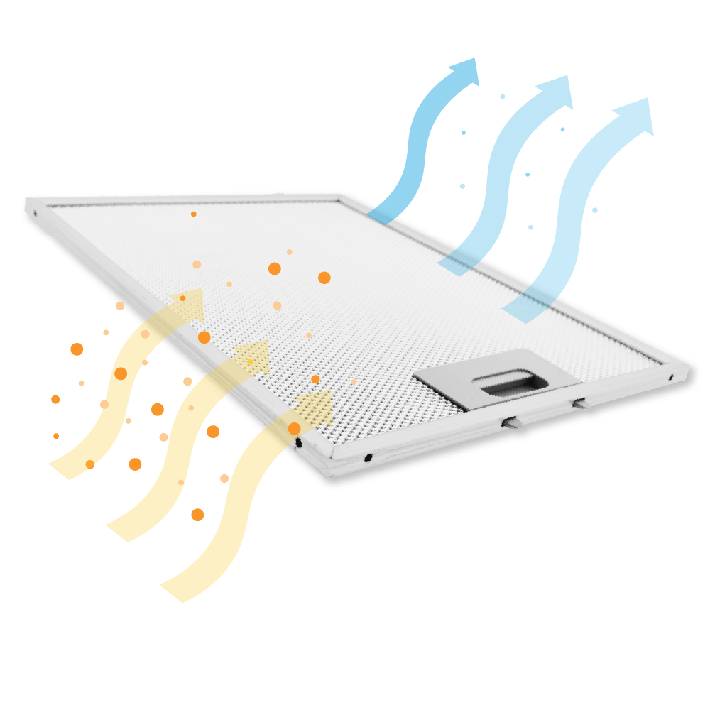 Filtro metálico ETNA 320x260mm 18831 / 88017203